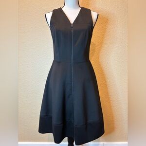 Vince Camuto Black Midi Dress